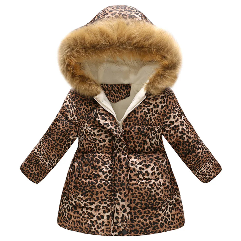 New Photo Prop Crib Toddler Baby Girls Boys Sweater Suit Winter Leopard Print Warm Soft Jacket Baby Boy And Mom Matching Outfits